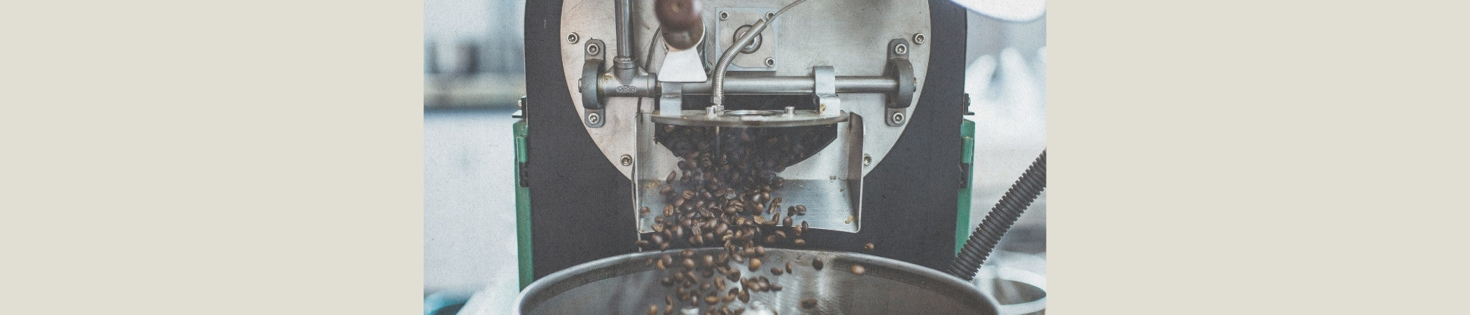 coffee roaster roasting beans