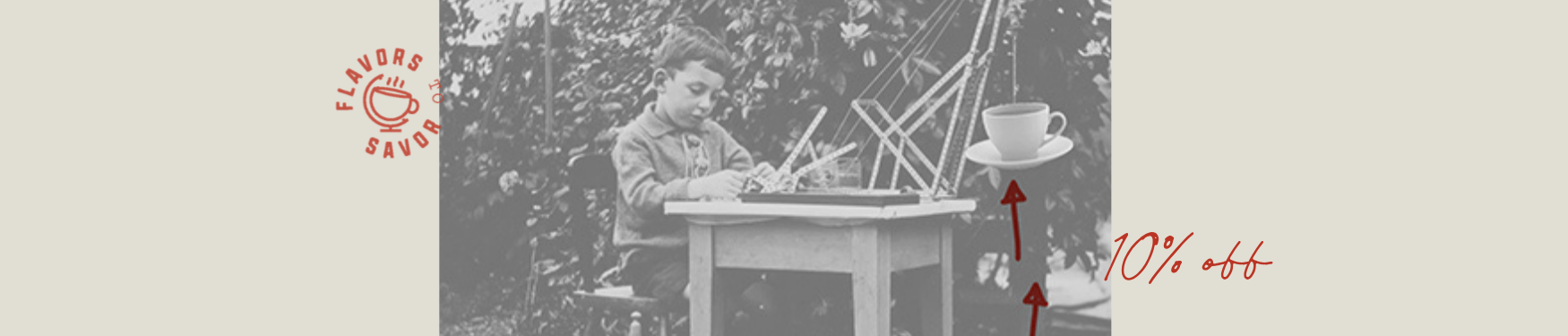 flavor to savor boy and coffee crane