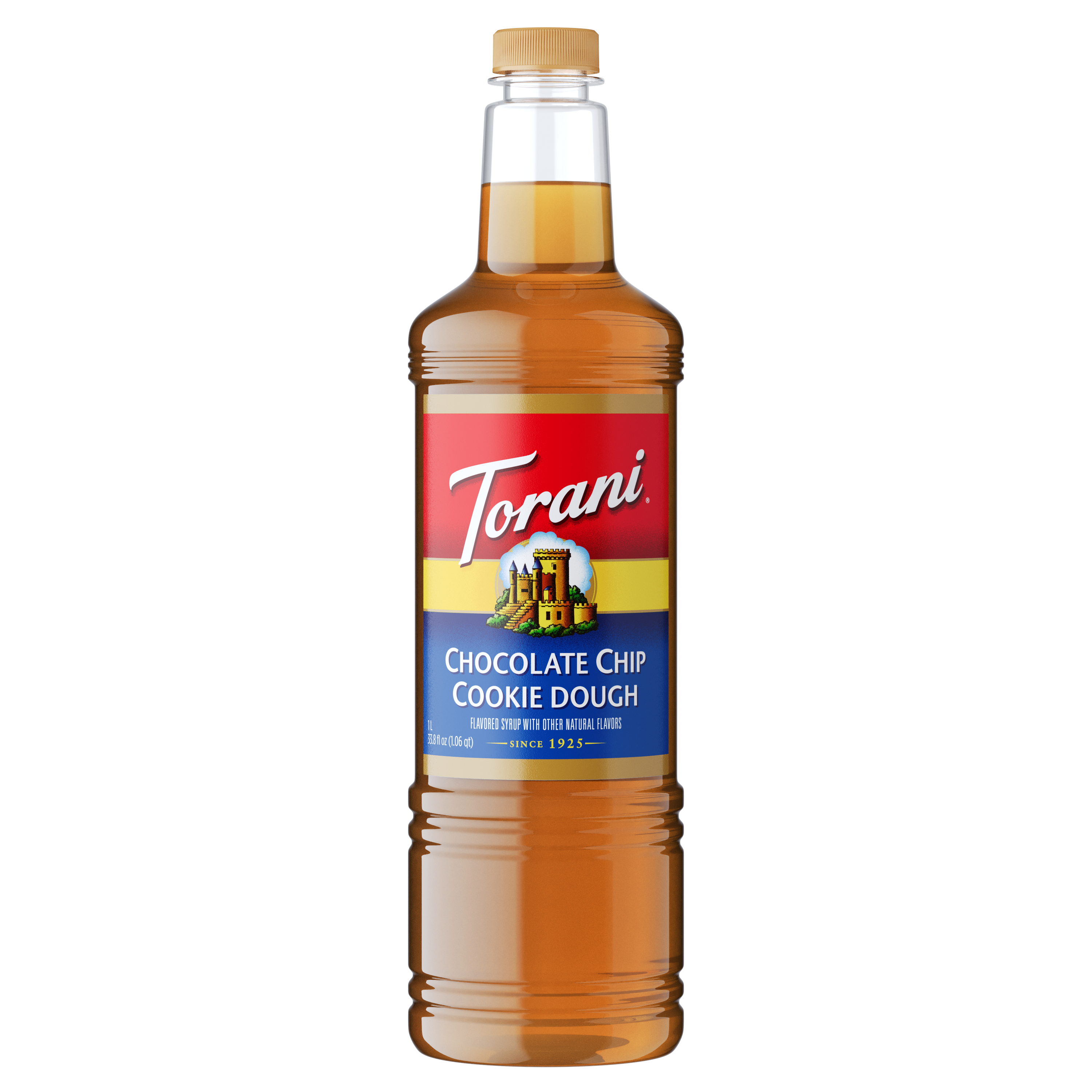 Torani Chocolate Chip Cookie Dough Flavoring Syrup 1L Plastic Bottle