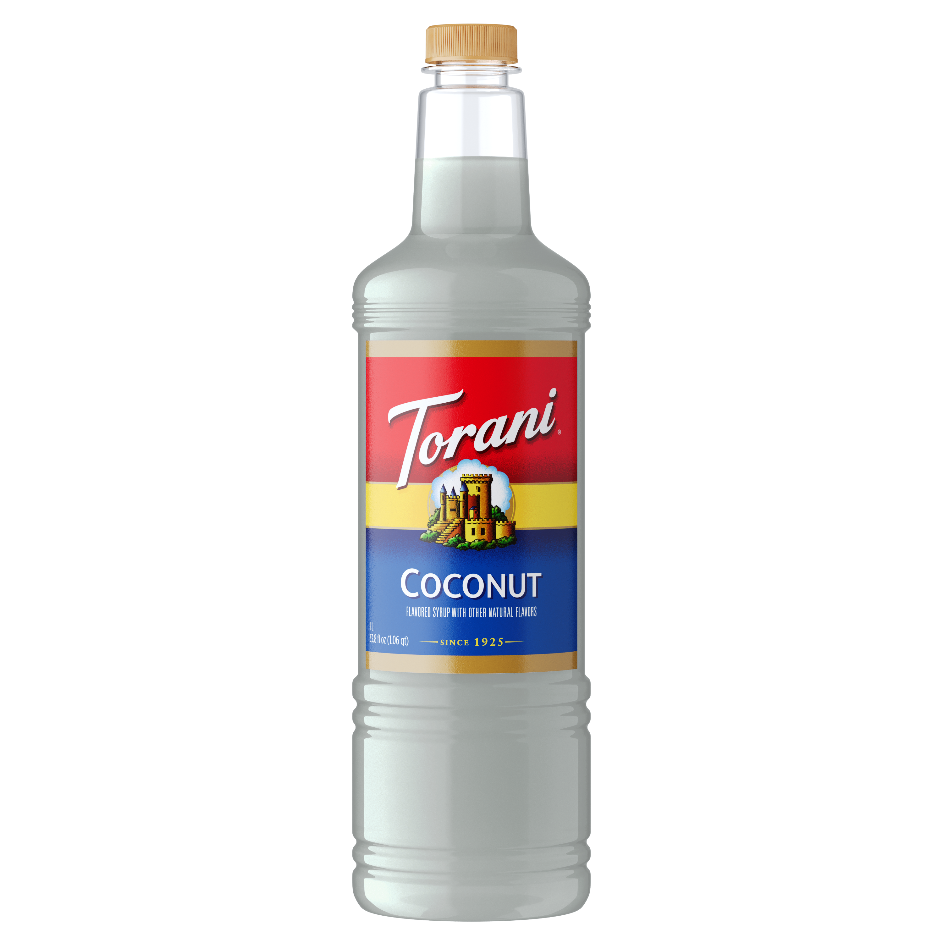 Torani Coconut Flavoring Syrup 1L Plastic Bottle
