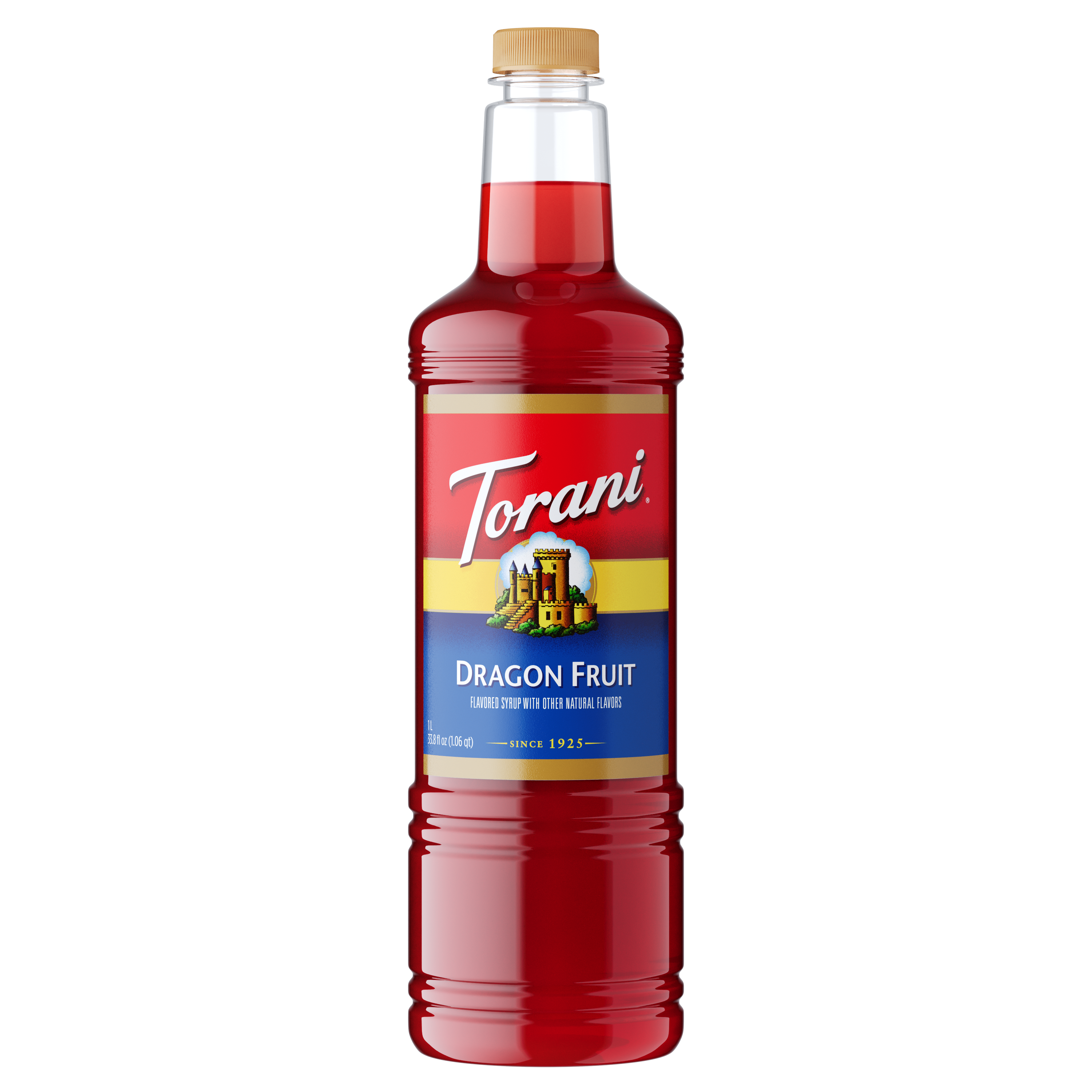 Torani Dragon Fruit Flavoring Syrup 1L Plastic Bottle
