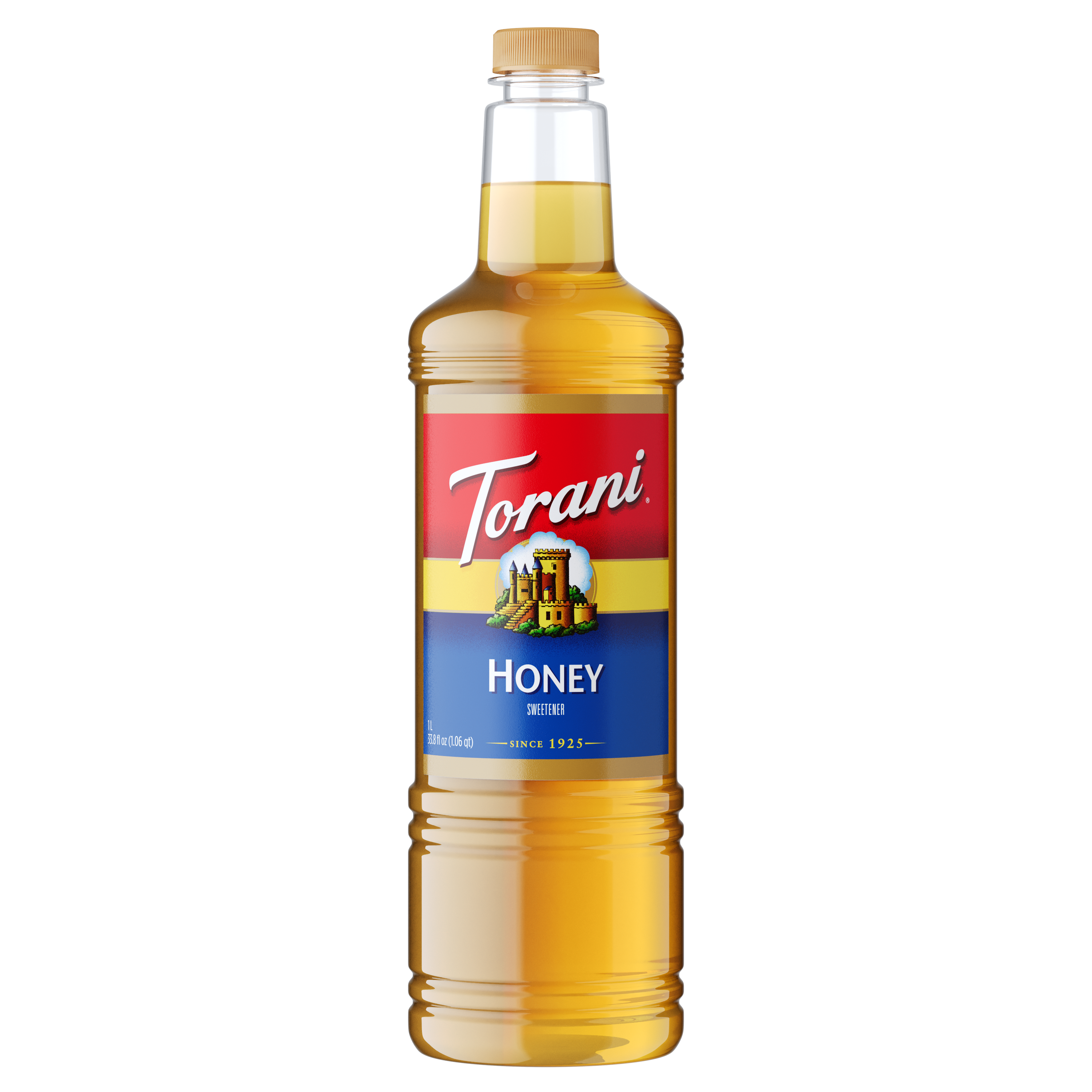 Torani Honey Sweetener Flavoring Syrup 1L Plastic Bottle