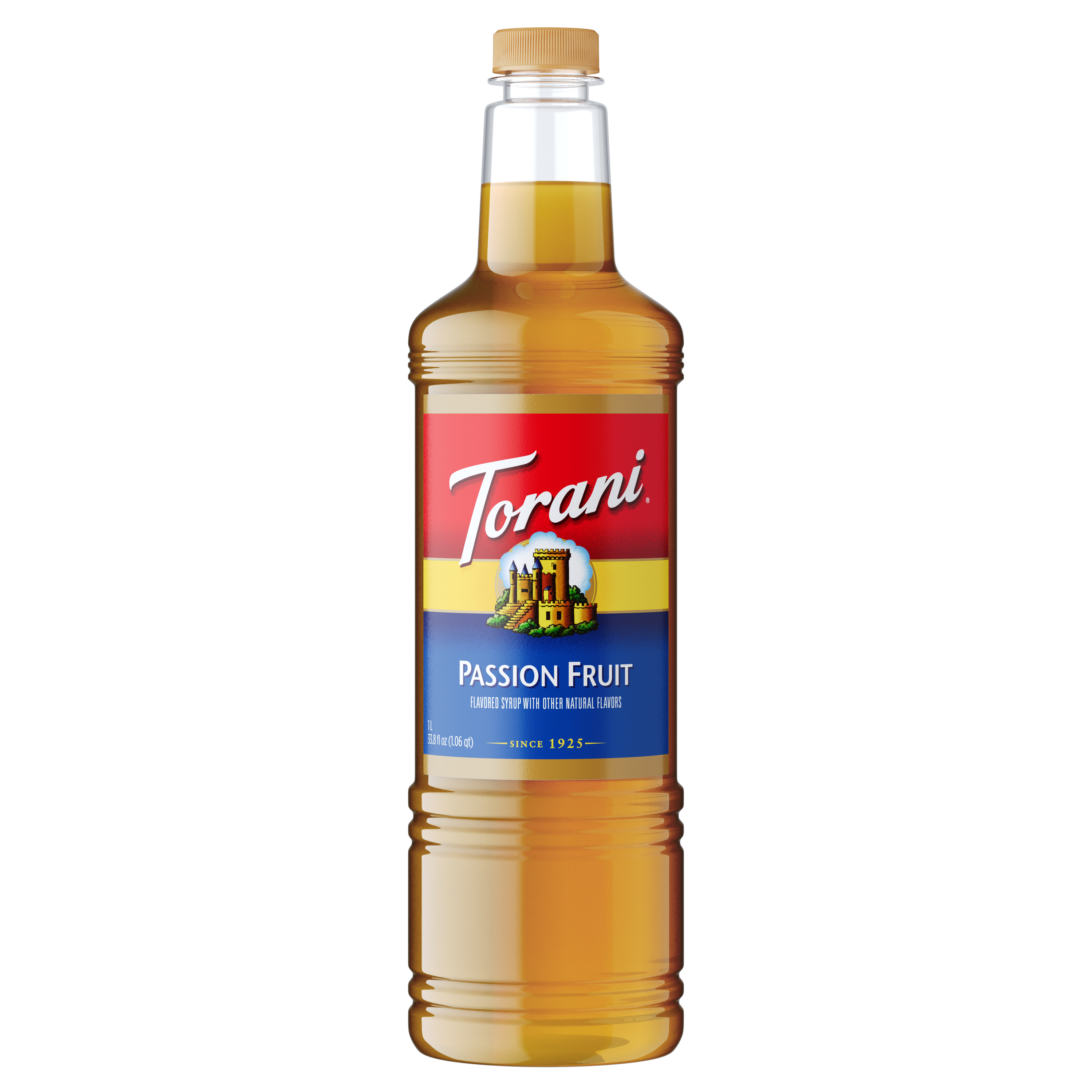 Torani Passion Fruit Flavoring Syrup 1L Plastic Bottle