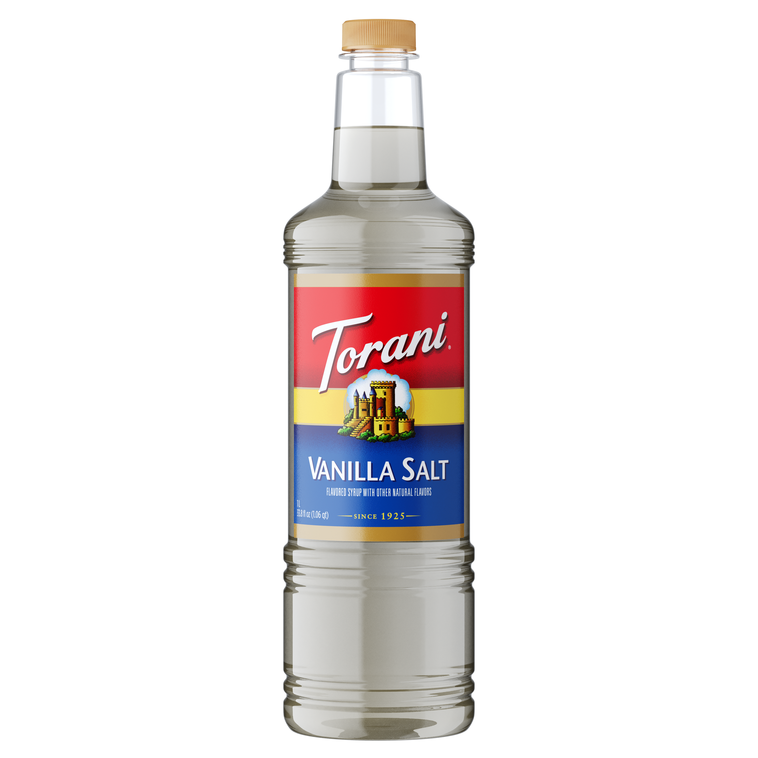 Torani Vanilla Salt Flavoring Syrup 1L Plastic Bottle