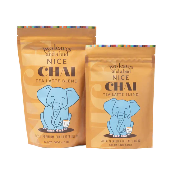 Two Leaves Nice Chai Tea Latte Blend 112 g Bag