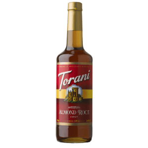 Torani Almond Roca Flavoring Syrup 750mL Plastic Bottle