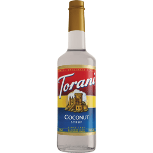 Torani Coconut Flavoring Syrup 750mL Plastic Bottle