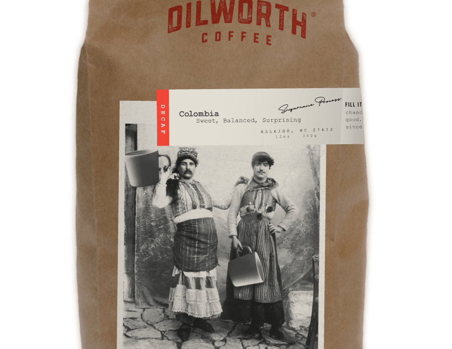 Dilworth Coffee Colombia Decaf