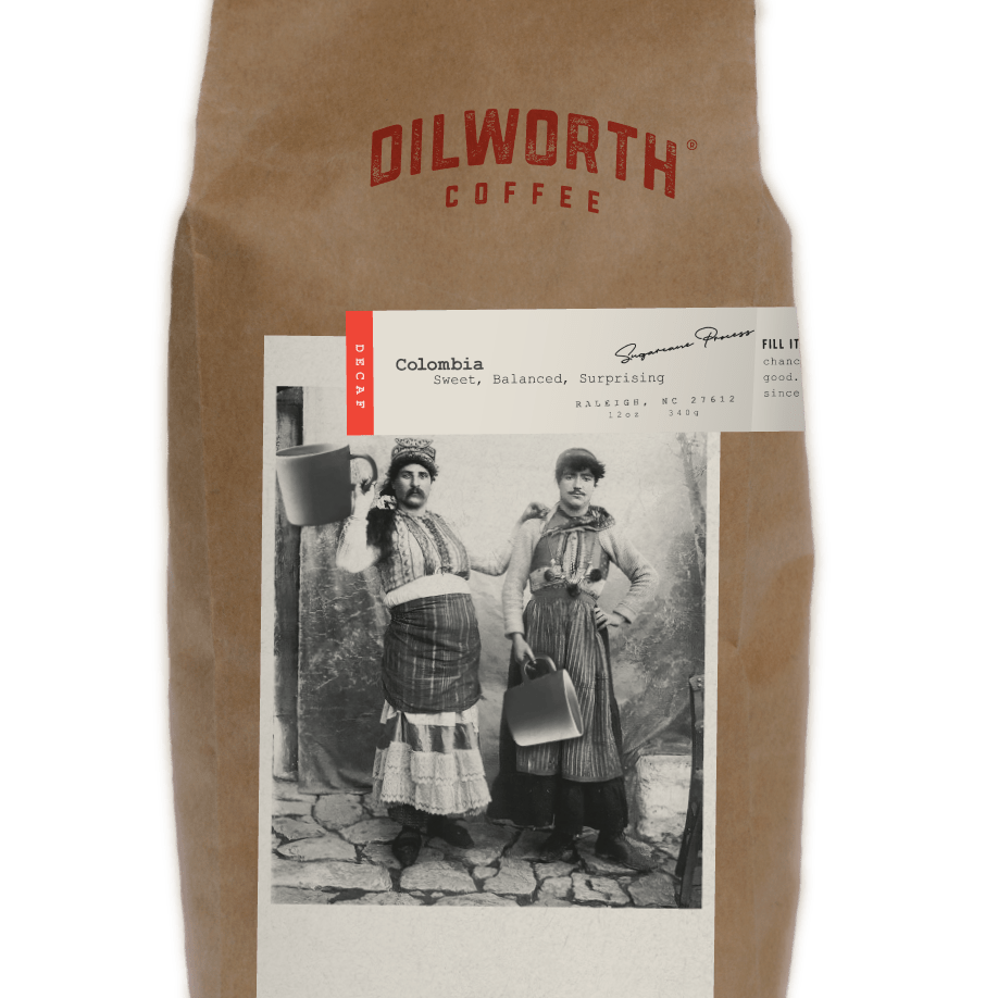 Dilworth Coffee Colombia Decaf