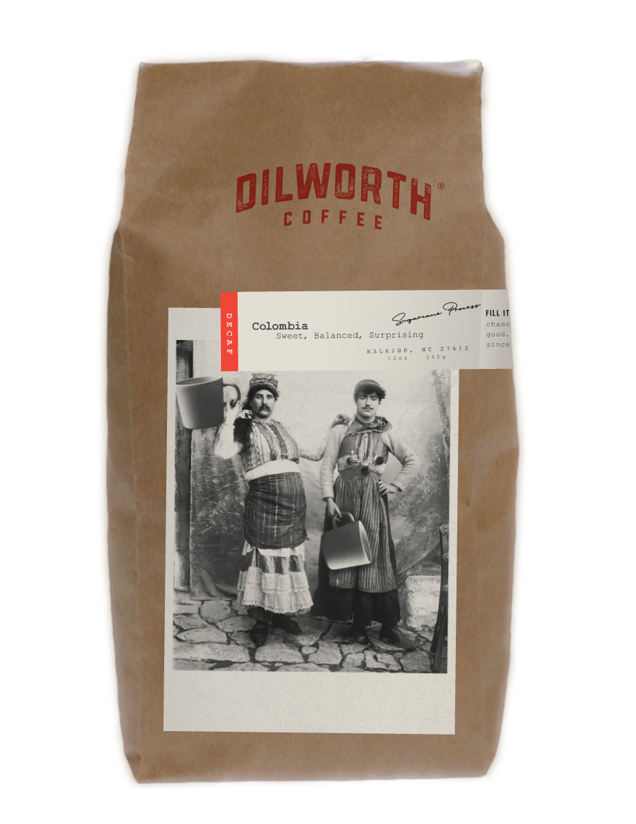Dilworth Coffee Colombia Decaf
