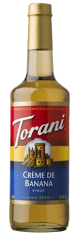 Creme De Banana Syrup-Torani