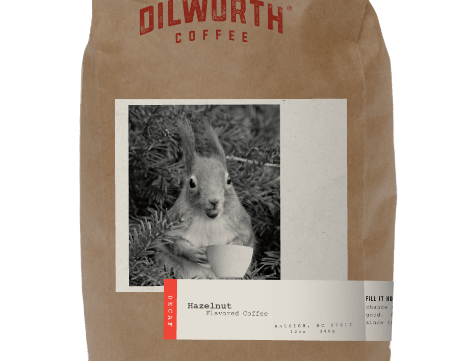 Dilworth Coffee Hazelnut Decaf