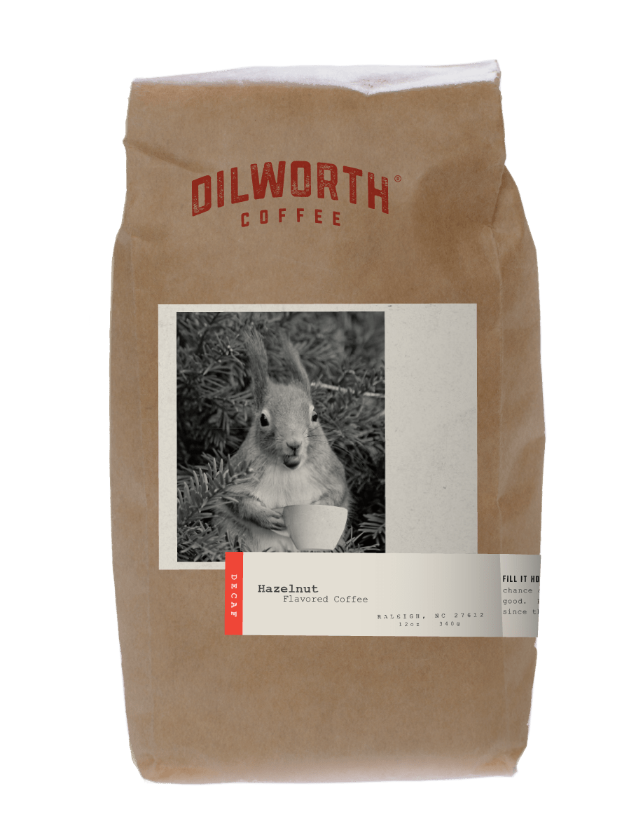 Dilworth Coffee Hazelnut Decaf
