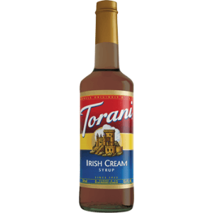 Torani Irish Cream Flavoring Syrup 750mL Plastic Bottle