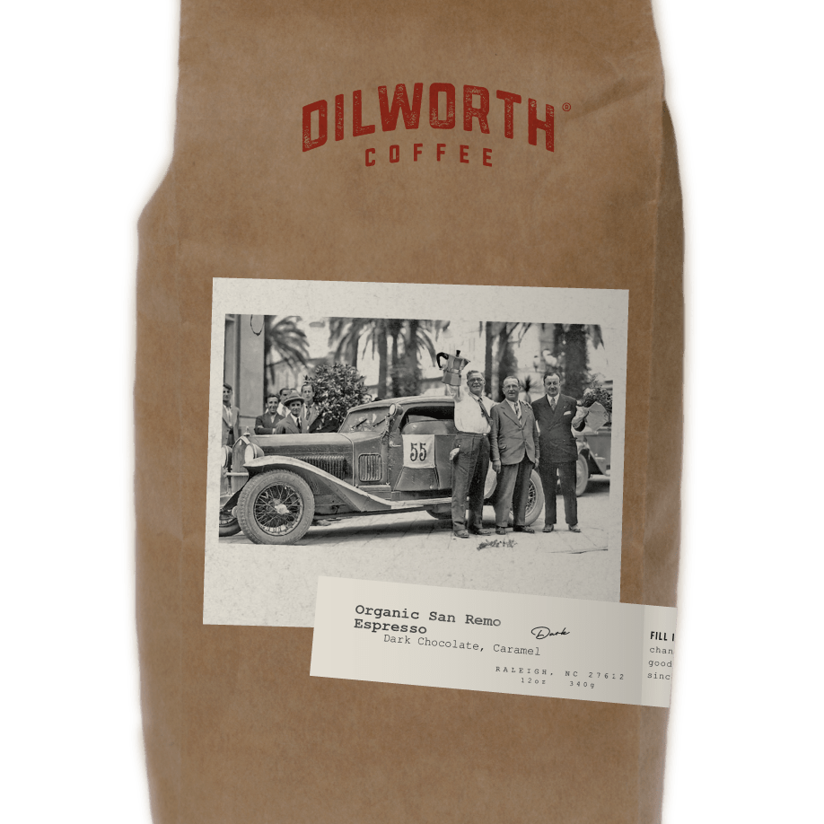 Dilworth Coffee Organic San Remo Espresso