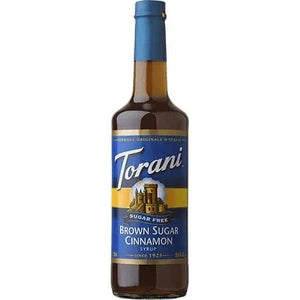 Torani Sugar Free Brown Sugar Cinnamon Flavoring Syrup 750mL Plastic Bottle