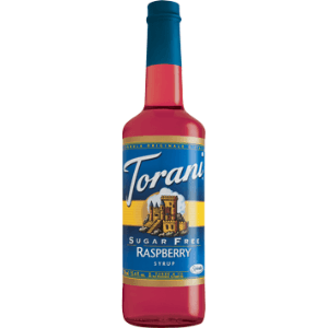 Torani Sugar Free Raspberry Flavoring Syrup 750mL Plastic Bottle