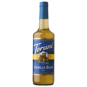 Torani Sugar Free Vanilla Flavoring Syrup 750mL Plastic Bottle