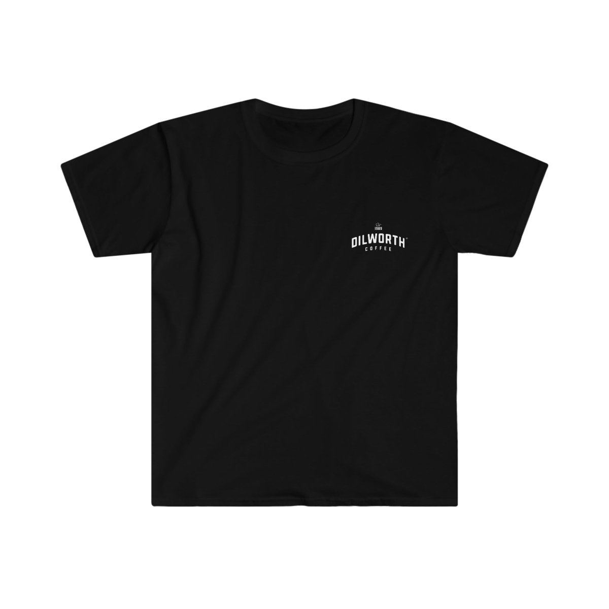 Dilworth Coffee Softstyle Tee in Black