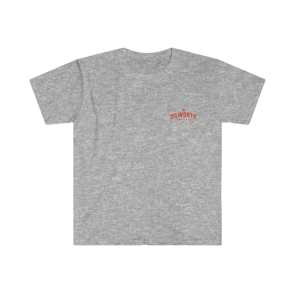 Dilworth Coffee Softstyle Tee in Grey